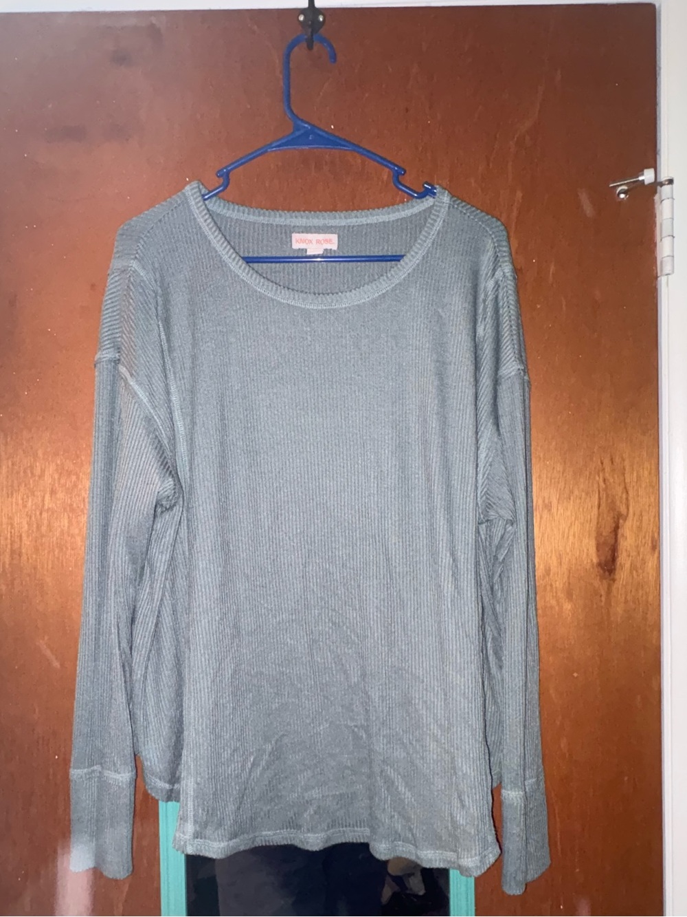 Knox rose oversized top